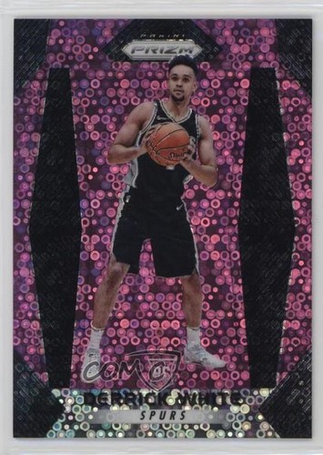 Derrick White [Fast Break Prizm Pink] #298 2017 Panini Prizm card