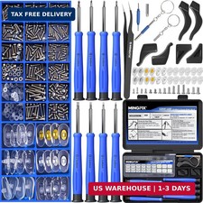 Eye Glasses Repairing Kit, MINGFIX Magnetic Eyeglass Repair Tool Set with Multip