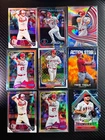 Mike Trout Topps Chrome Refractor Lot 2023 & 2024 9x Cards Los Angeles Angels