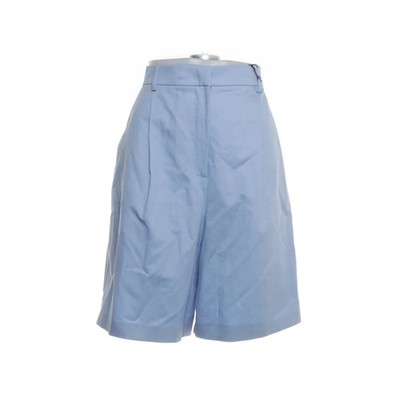 Weekend MaxMara, Shorts, Größe: 40, Blau, Baumwolle/Leinen, Einfarbig #E07