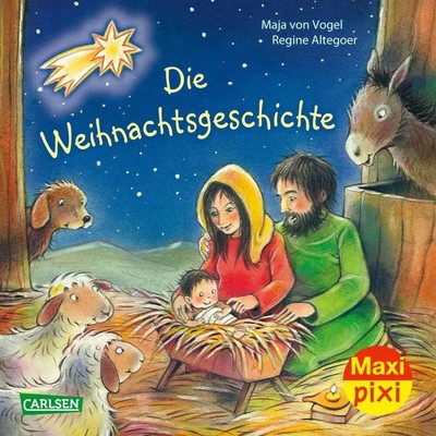 Maxi Pixi 421: Die Weihnachtsgeschichte | Maja von Vogel | Taschenbuch | 24 S.