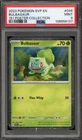 Pokemon Bulbasaur 151 Poster Coll. Black Star Holo Promo SVP EN 046 PSA 9 Mint