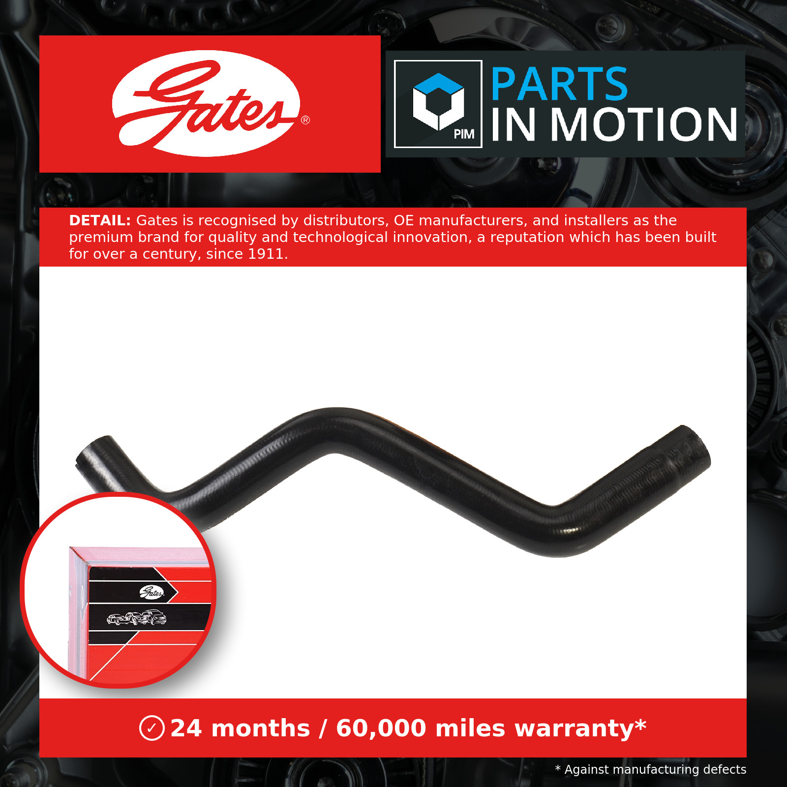 Radiator Hose fits FIAT PUNTO 188 1.4 Upper 03 to 10 843A1.000 Coolant Gates New