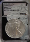 2024 W (Burnished) US Silver Eagle $1 NGC MS70