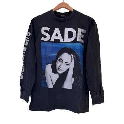 Vintage SADE Smooth Operator Diamond Life Long Sleeve Band Sz L T 