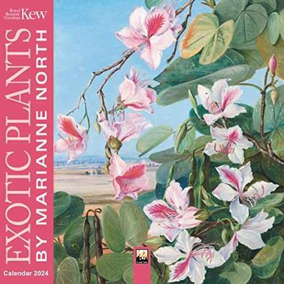 #ad #ad Kew Gardens: Exotic Plants by Marianne North Mini Wall Calendar Very Good $6.02
