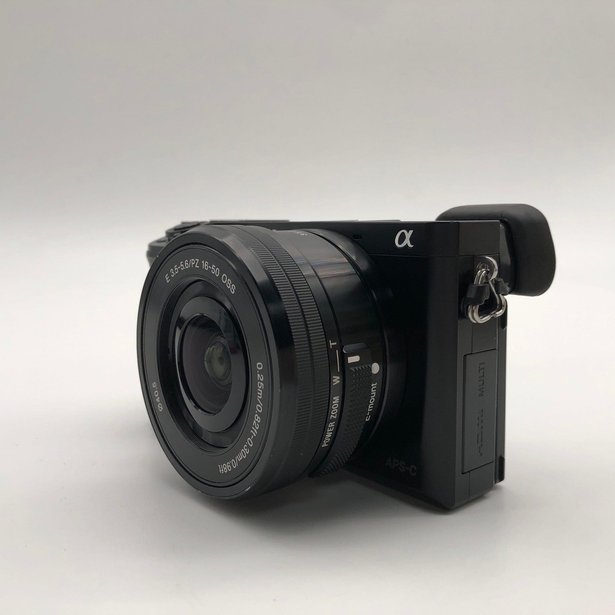Sony Alpha A6000 Mirrorless Black Camera + Sony E PZ 16-50mm f/3.5