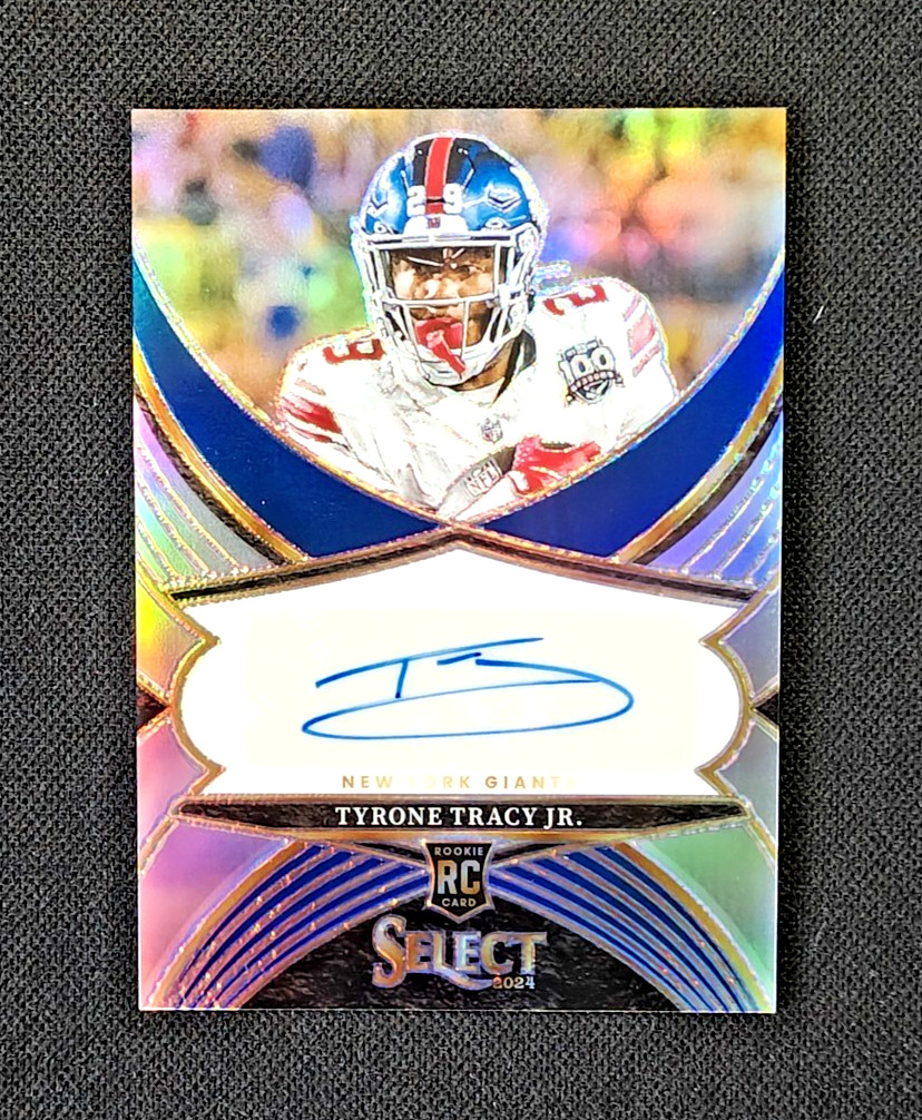 Tyrone Tracy Jr. Panini Select Select Signatures #SSPTTJ Base