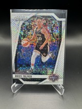2024 Panini Prizm WNBA #12 Kristi Toliver White Sparkle Washington Mystics SP