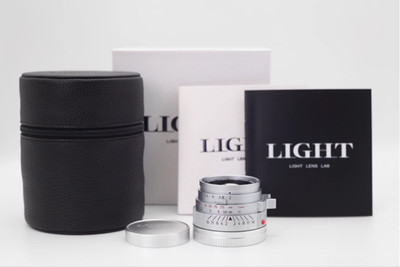 Light lens lab Lens 50mm F2 Silver Chrome Leica Summicron M M3 M6 M10