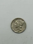 1935 Mercury Dime XF+