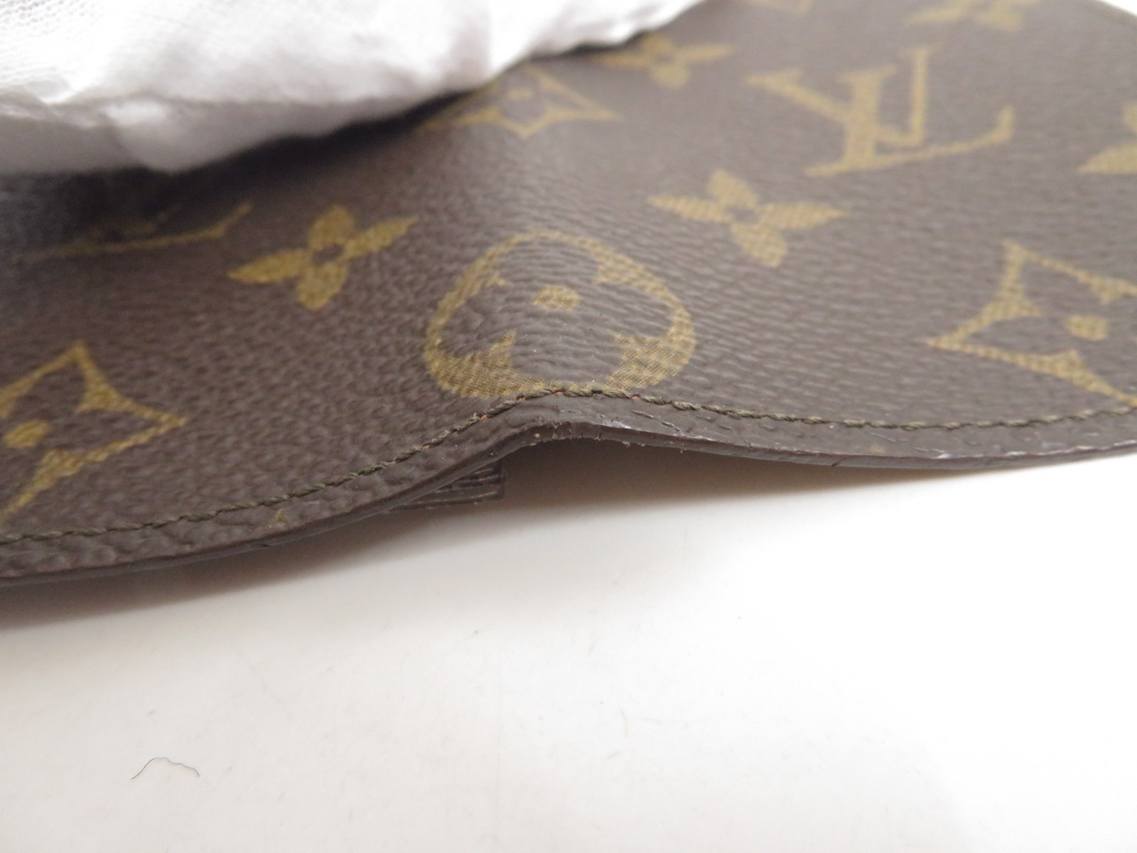 Authentic LOUIS VUITTON  Monogram Pression Pass C… - image 10