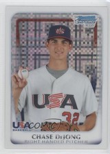 2011 Bowman Chrome USA 18U National Team Refractors X-Fractor Chase De Jong 0t3