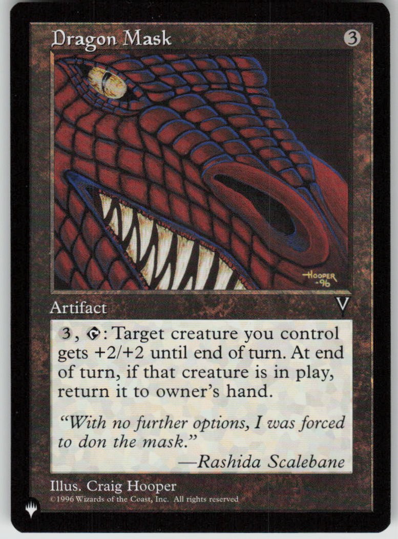 DRAGON MASK UNCOMMON VISIONS LP