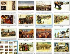 3-5 x Ansichtskarte Postkarte Oktoberfest 1810-1922 PK historisch Wiesn Jubiläum