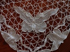 Vintage Point Venise Needle Lace Table Runner...