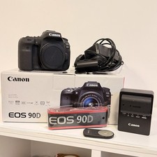Canon EOS 90D DSLR Camera Body – Box and All Accessories – Excellent Condition 