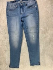 Vigoss Size 31x27 Womens Jeans Jegging Classic Fit Skinny Stretch Vents at Hem