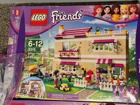 LEGO FRIENDS Lot #3315,#41005, #41008, #3061, #41006. All manuals Included *read