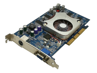 ALBATRON GeFORCE4 TI 4200 64MB DDR SDRAM AGP GRAPHICS CARD VGA TV-OUT #GK12769