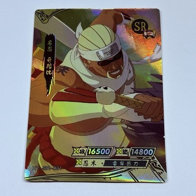Killer Bee | Naruto Trading Card SR-21 Foil Holo Back 1mm Thick Art Tc13