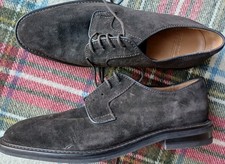 CHARLES TYRWHITT BROWN REAL SUEDE LACING SHOES UK 10 EUR 44.5 NEW