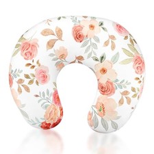 Nursing Pillow Cover, Breastfeeding Pillow Covers for Baby Girls Boys, Floral
