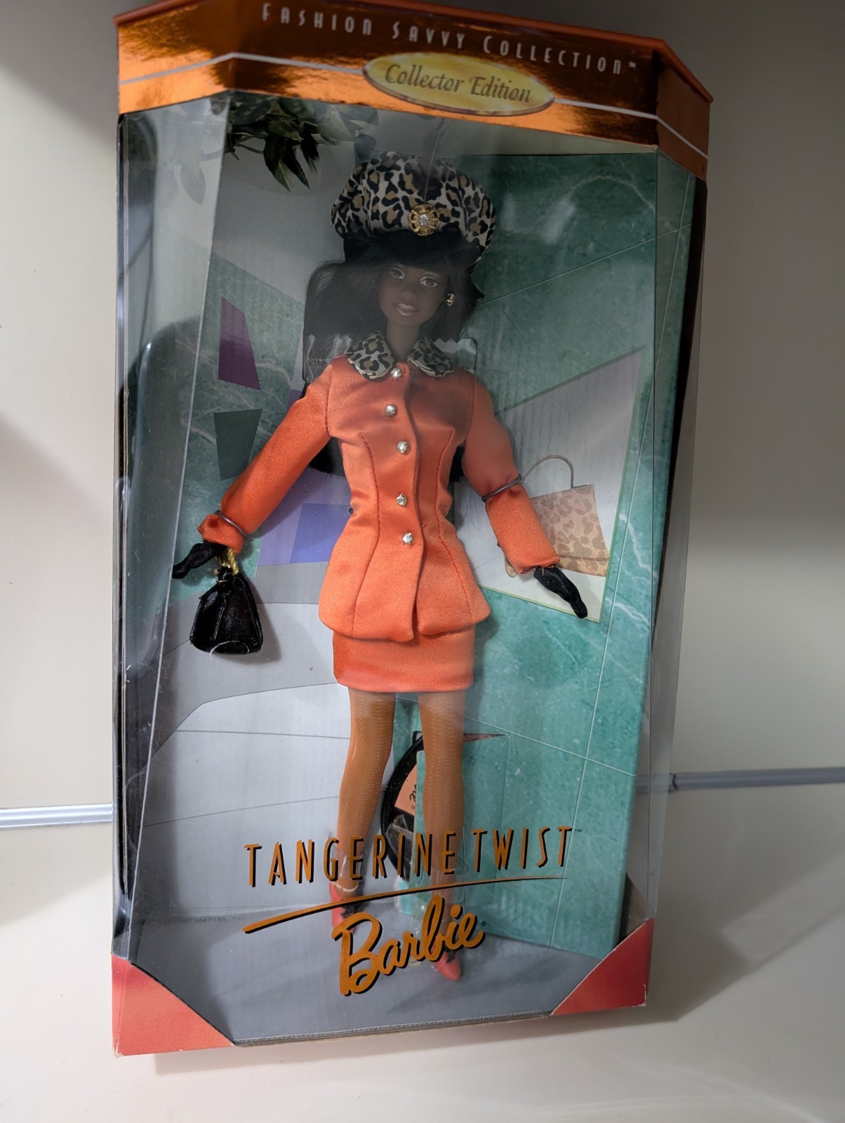 Vintage 1997 Tangerine Twist Barbie Fashion Saavy Collection 