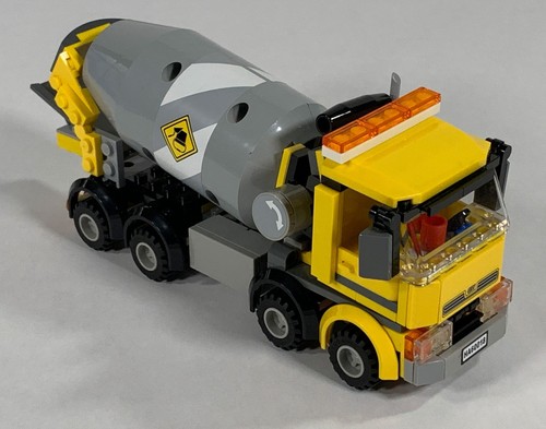 60018 LEGO Cement Truck - 100% Completo con scatola e istruzioni EX COND 2013 - Foto 9 di 20