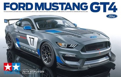 Tamiya 1/24 Ford Mustang GT4 Plastic Model Kit 24354