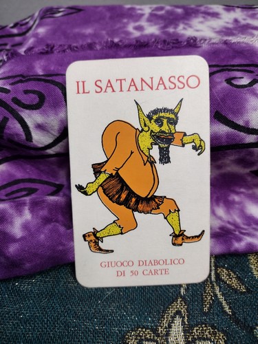 Il Satanasso "The Satan" Meneghello Playing Card Deck 1977 Limited Edition - Picture 9 of 11