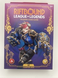 League of Legends TCG Riftbound Unleashed Vi Champion Deck