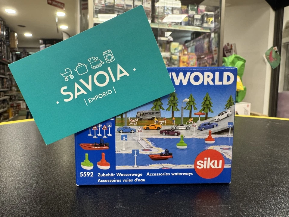 SIKU 5592 - SIKU WORLD - SEGNALETICA PER CORDI D' ACQUA - NUOVO - SIGILLATO - Immagine 2 di 4