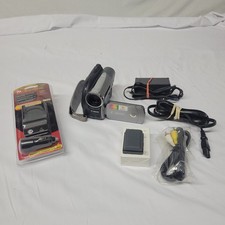 Canon DC410 Mini DVD Digital Camcorder TESTED w/ charger new battery DC power