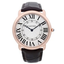 Cartier Ronde Louis 42mm W6801004 18K Rose Gold Men's Watch