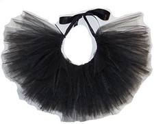 Handcrafted in USA Black Tulle Tutu for Extra Large Dogs XL