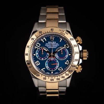 2025 RSC Rolex Cosmograph Daytona 116523 Blue Racing,  under warranty until 2027