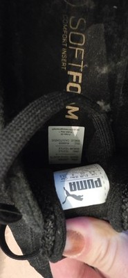 PUMA Soft Foam Damen Sneaker, Größe 40.5, Schwarz