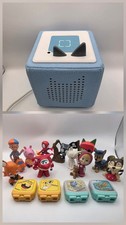 Toniebox Audio Player  15 Tonies  US Charger  Wall Charger  Carry Case