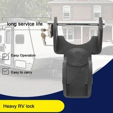 Gooseneck Trailer Lock w/ key lock For RVs Livestock Haulers Heavy Trailers