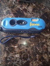 Polaroid i-Zone Instant Film Pocket Camera Blue Vintage 2000s Y2K Tested Working