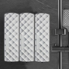 Wall Mounted Shampoo Conditioner Shower Dispenser with Leak Resistant Pump