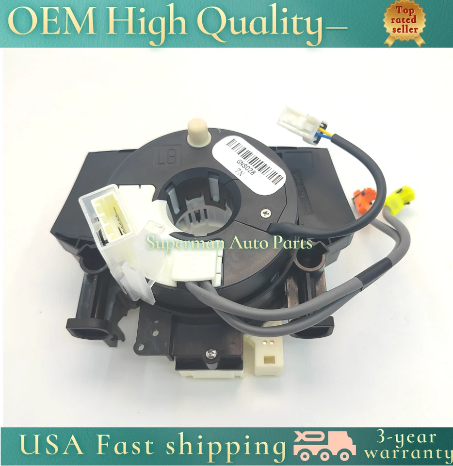 Clock Spring With heating For 2007-2015 Nissan Armada 2007-2010 Infiniti QX56 Foto 2 de 4