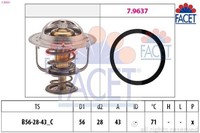 Facet 7.8650 Thermostat FüR KüHlmittel Thermostat KüHlmittel