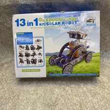 STEM 13-in-1 Solar Power Robots Creation Toy, Educational Experiment DIY Robotic