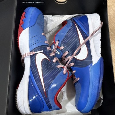 Nike Zoom Kobe 4 Protro Philly 2024 Varsity Royal/White Stars FQ3545-400