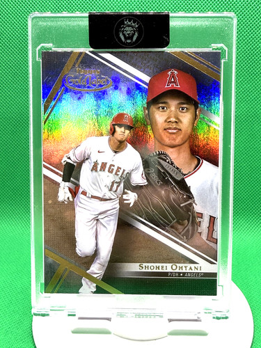 Shohei Ohtani 2021 Topps Gold Label #7 Class 1 - Los Angeles Angels/Dodgers