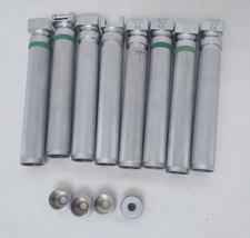 Heine Slim F-22.804 Laryngoscope Handle Lot of 8 Units - No Inserts or bulb