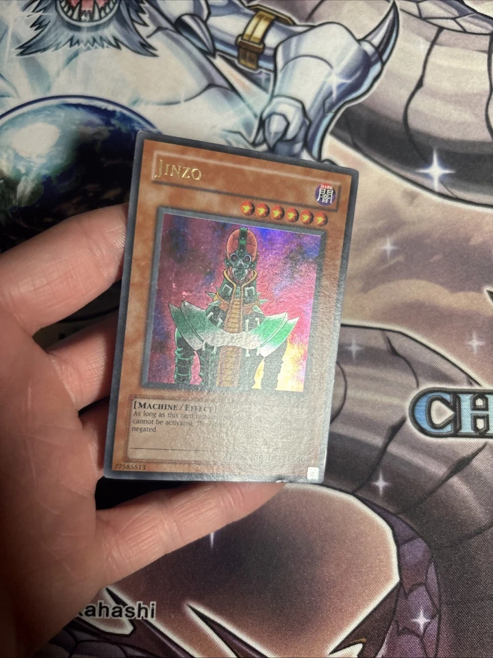 (YVH) Yugioh! LP Jinzo - DB1-EN067 - Ultra Rare - LP - Image 2 of 4