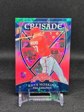 2018 Crusade Rhys Hoskins Rookie Crusade Blue Ice /149 Philadelphia Phillies MLB